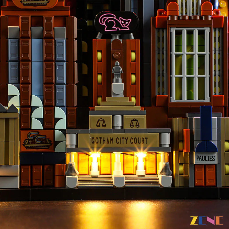 Light Kit for LEGO Batman Gotham City #76271 :The Animated Series (Ver. 2)