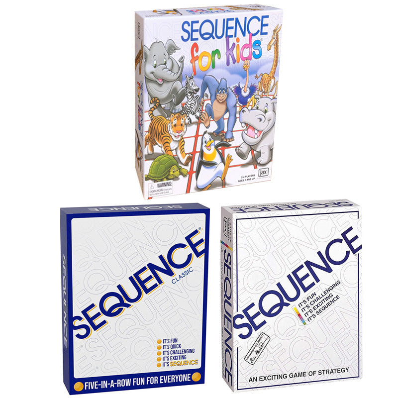 Sequence Five-in-a-row Board Game Party-DungeonDice1