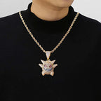 Personality Anime Elf Sweater Chain Pet Monster Necklaces