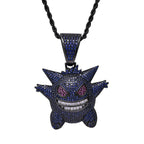 Personality Anime Elf Sweater Chain Pet Monster Necklaces