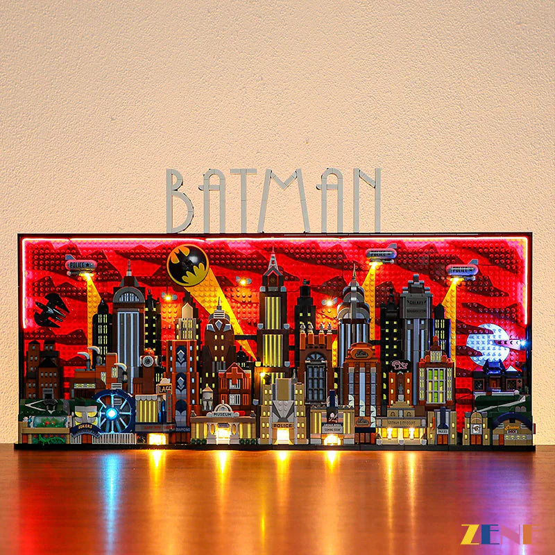 Light Kit for LEGO Batman Gotham City #76271 :The Animated Series (Ver. 2)