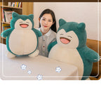 30/45/60CM Big Size Pokémon Cute Snorlax Plush Toy, Cuddling Sleeping Doll