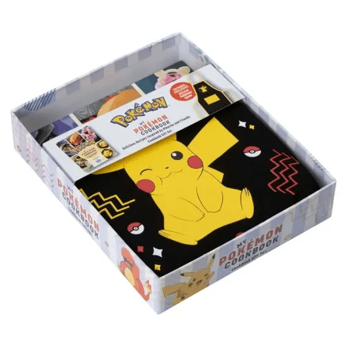 My Pokémon Cookbook Gift Set [Apron]: Delicious Recipes Inspired by Pikachu and Friends - Hardcover - 