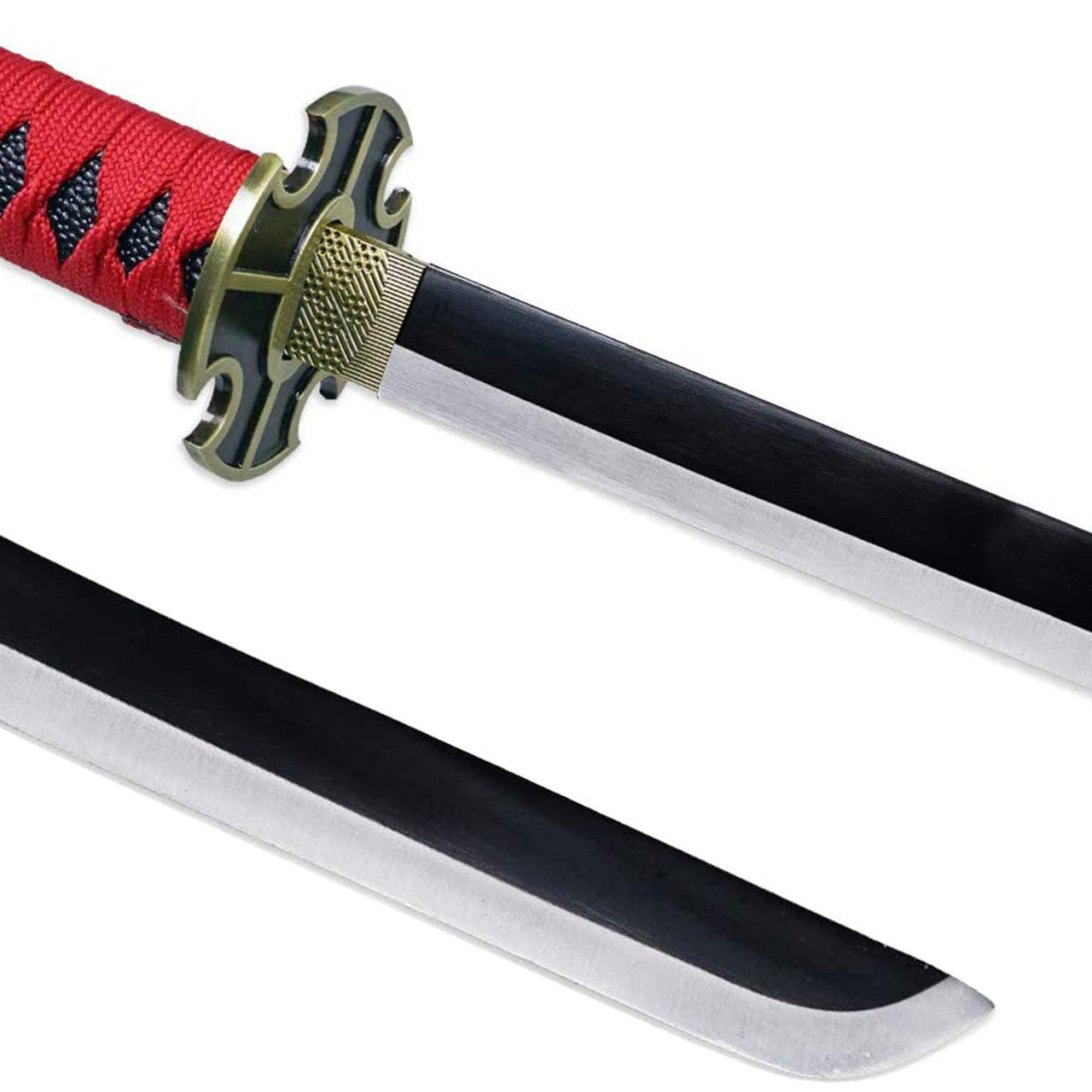 One piece Zoro Sandai Kitetsu silver edge Katana Sword-2