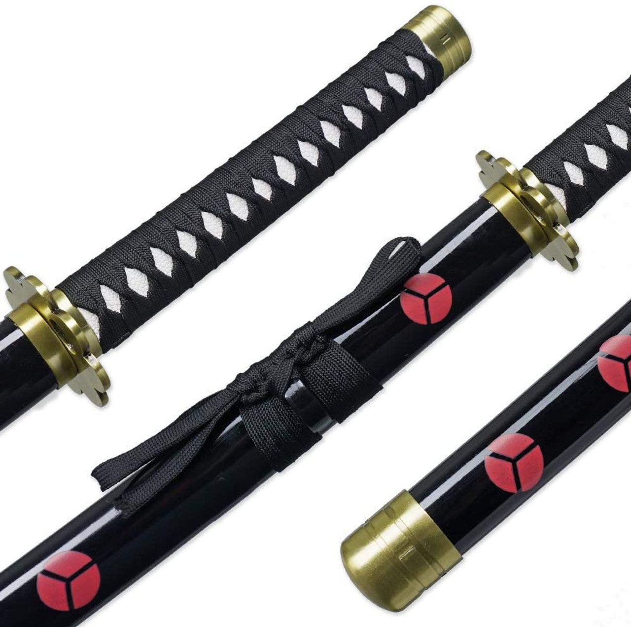 One piece Zoro Shusui silver edge Katana Sword-1