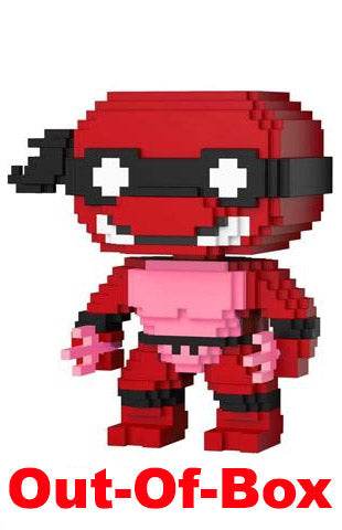 Out-Of-Box Raphael (8-Bit Neon, Teenage Mutant Ninja Turtles) 06 - Funko Shop Exclusive - 