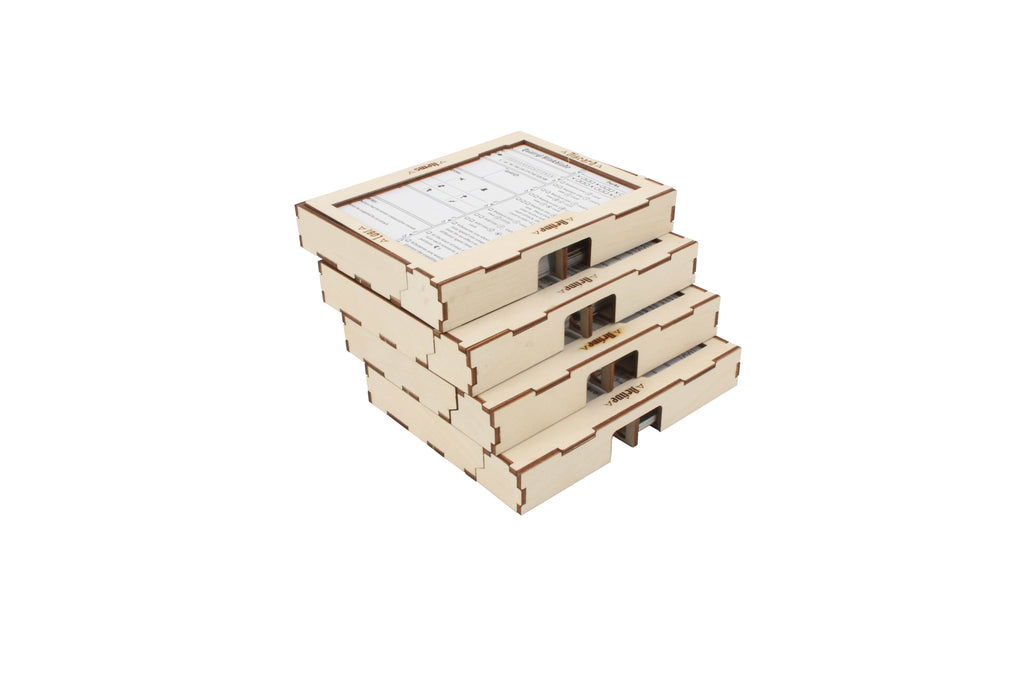 Frosthaven Compatible Game Organizer with Monster Tuck Boxes - 