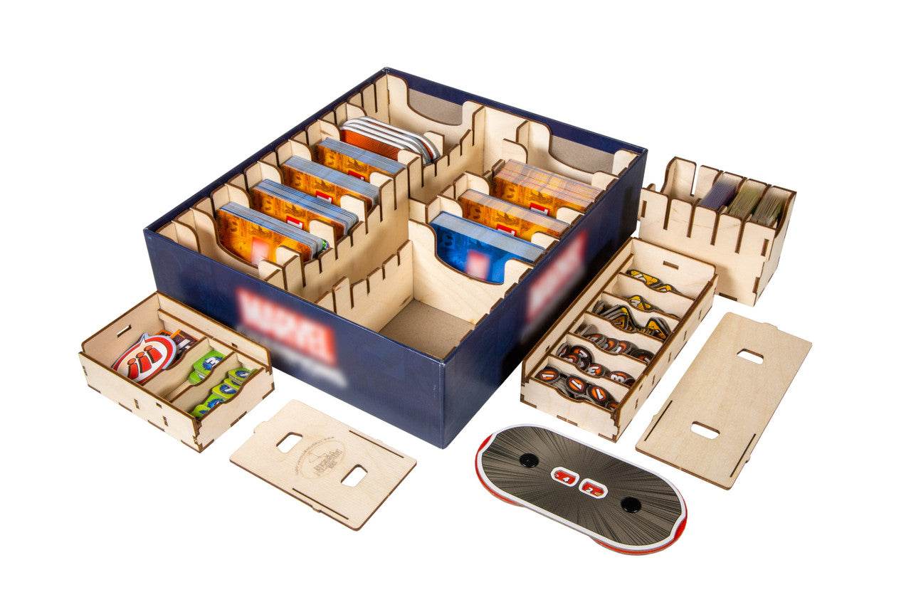 Marvel Champions: The Card Game Compatible Game Organizer - 