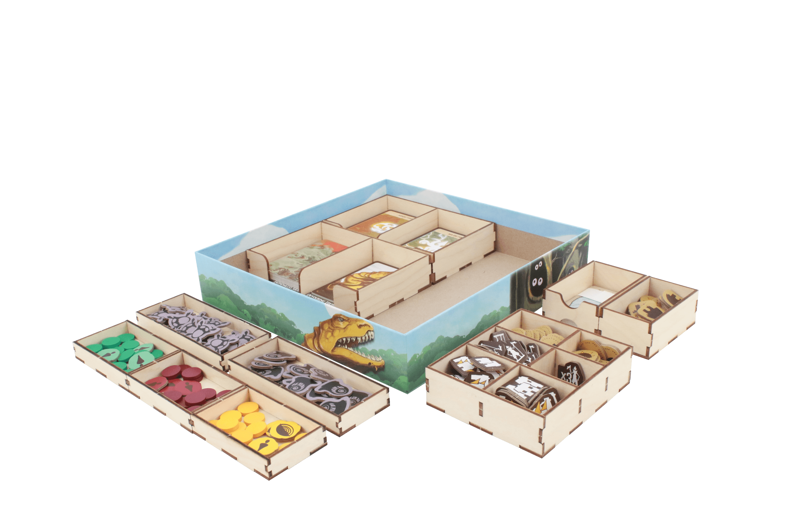 Horizons of Spirit Island Compatible Game Organizer - 