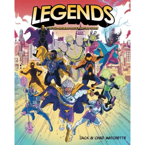 Legends: The Superhero Role Playing Game - Paperback - 
