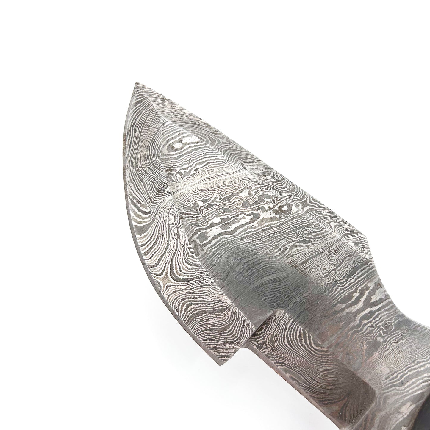 Ozark Full Tang Hand Forged Damascus Steel Tracker Knife-1