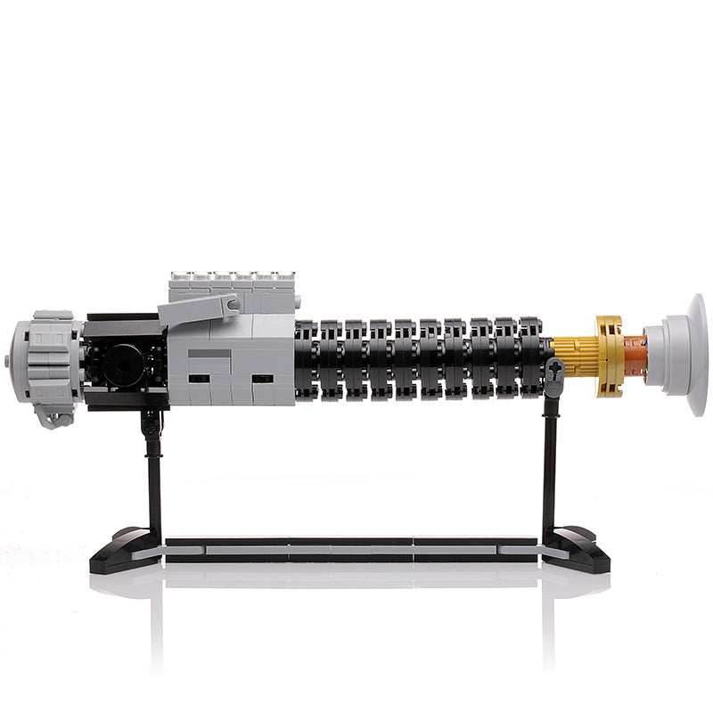 Custom LEGO Obi-Wan Kenobi Lightsaber w/ Stand - 