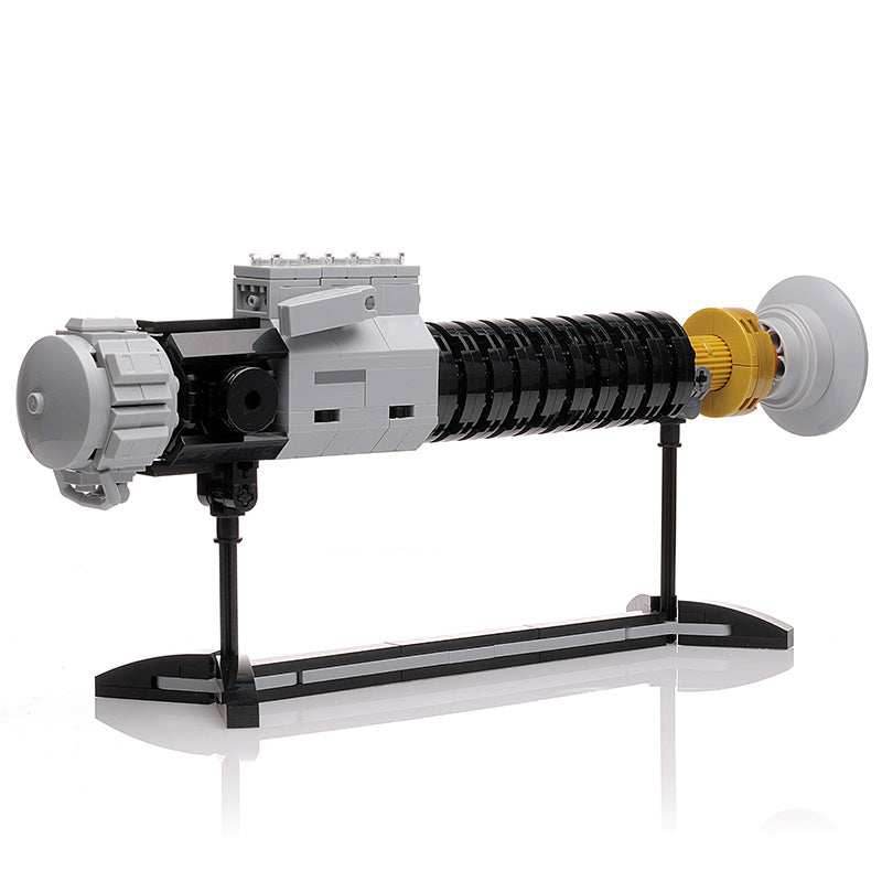 Custom LEGO Obi-Wan Kenobi Lightsaber w/ Stand - 