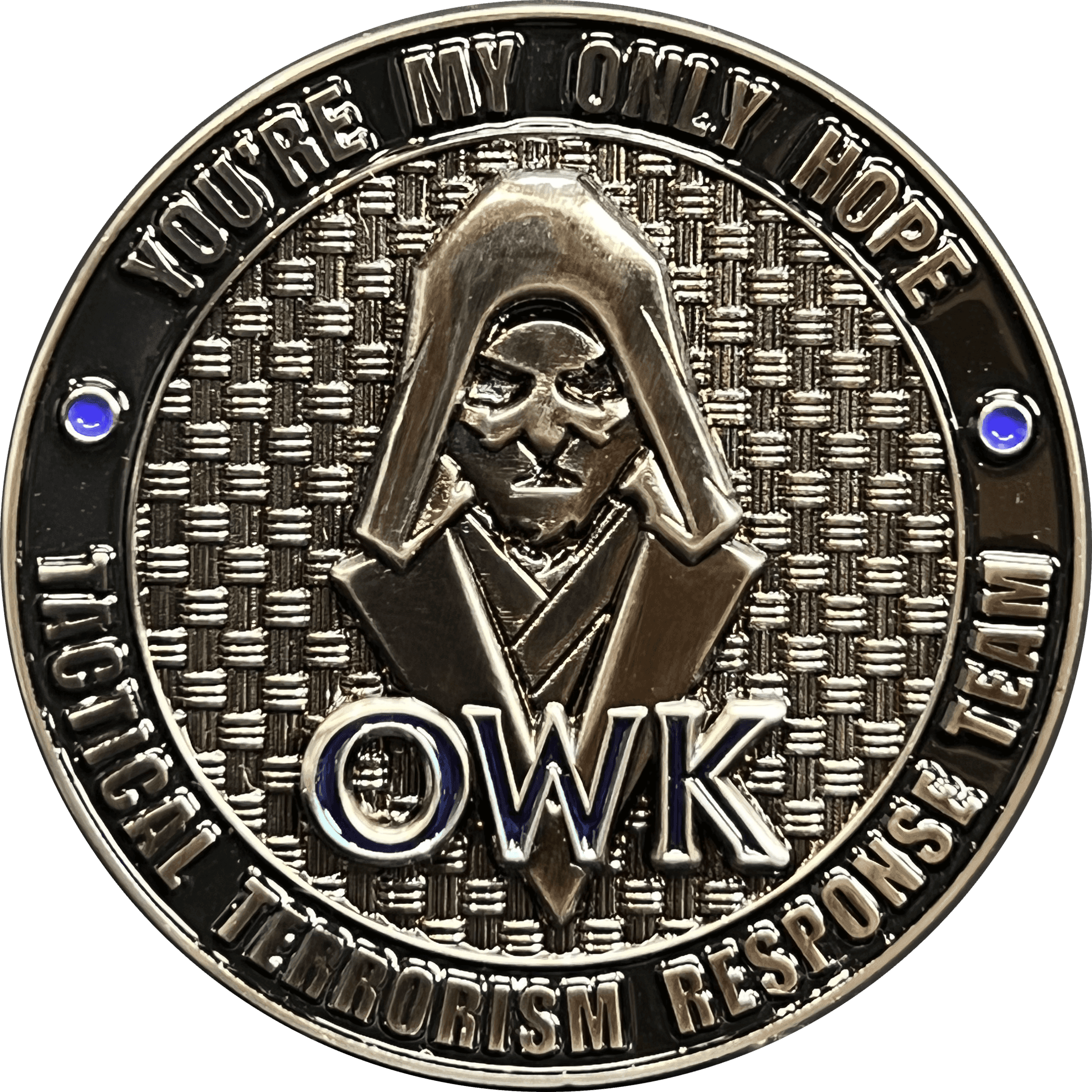 DL13-008 Obi-wan Kenobi You're My Only Hope Death Star TACTICAL TERRORISM RESPONSE TEAM 10 TTRT CBP Challenge Coin - 