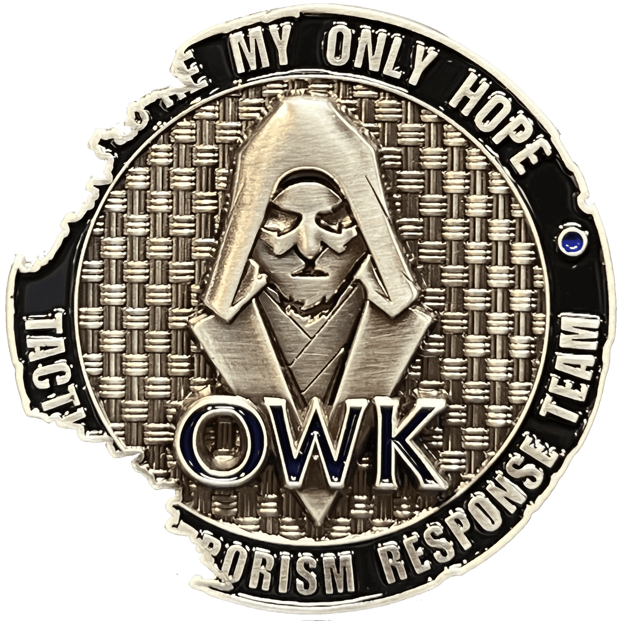 DL13-009 Obi-wan Kenobi You're My Only Hope Death Star II Rogue TACTICAL TERRORISM RESPONSE TEAM 12 TTRT CBP Challenge Coin - 