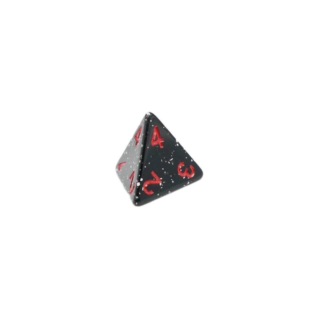 Obsidian Malphite - 7 Piece DnD Dice Set | Acrylic RPG Gaming Dice - 