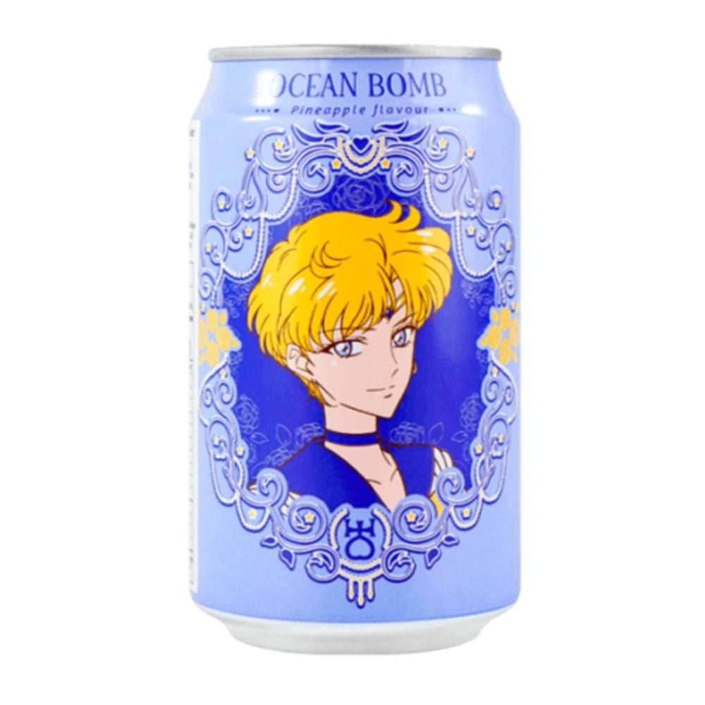Ocean Bomb Sailor Moon Sparkling Water Pineapple Flavor (330ml) (Taiwan) - 
