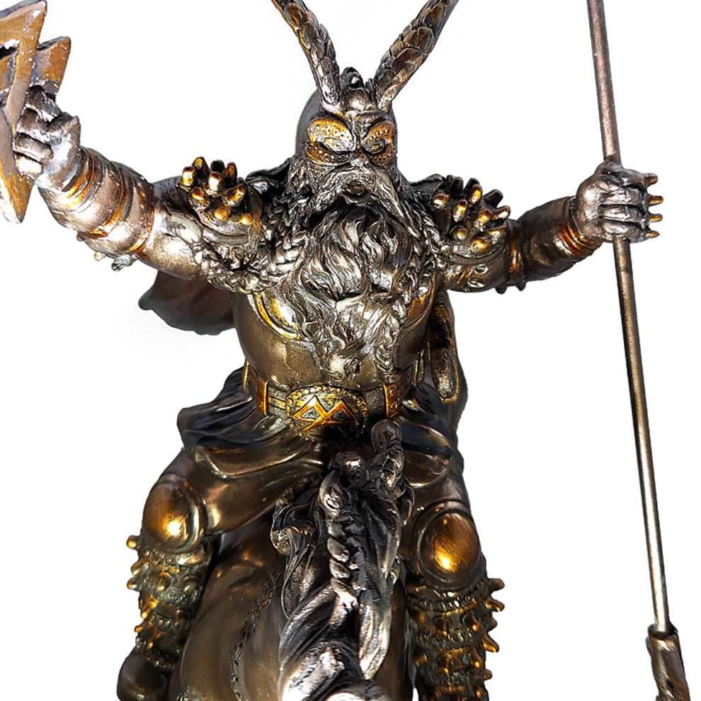 Odin and Sleipnir Statue - 
