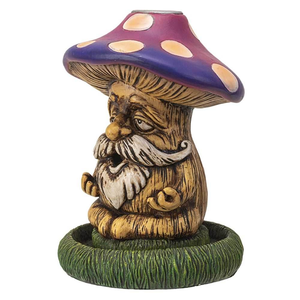 Mushroom Grandpa Backflow Incense Burner - 