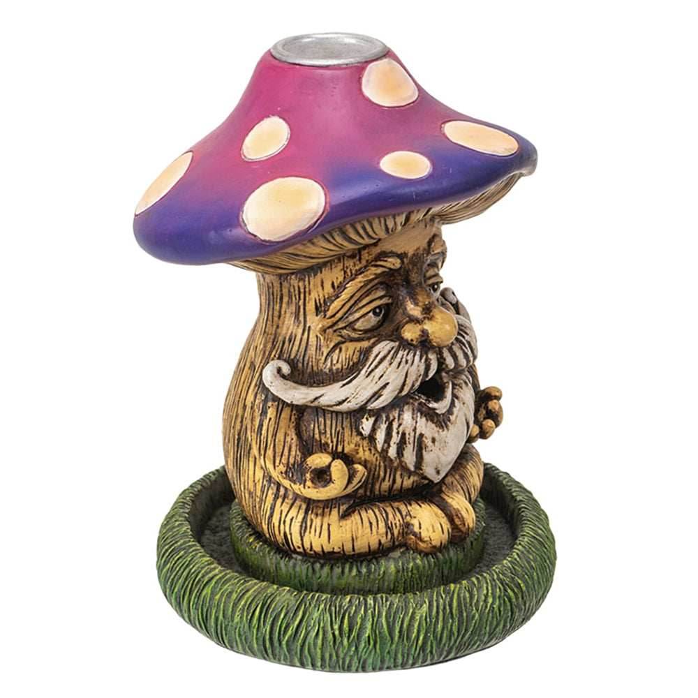 Mushroom Grandpa Backflow Incense Burner - 