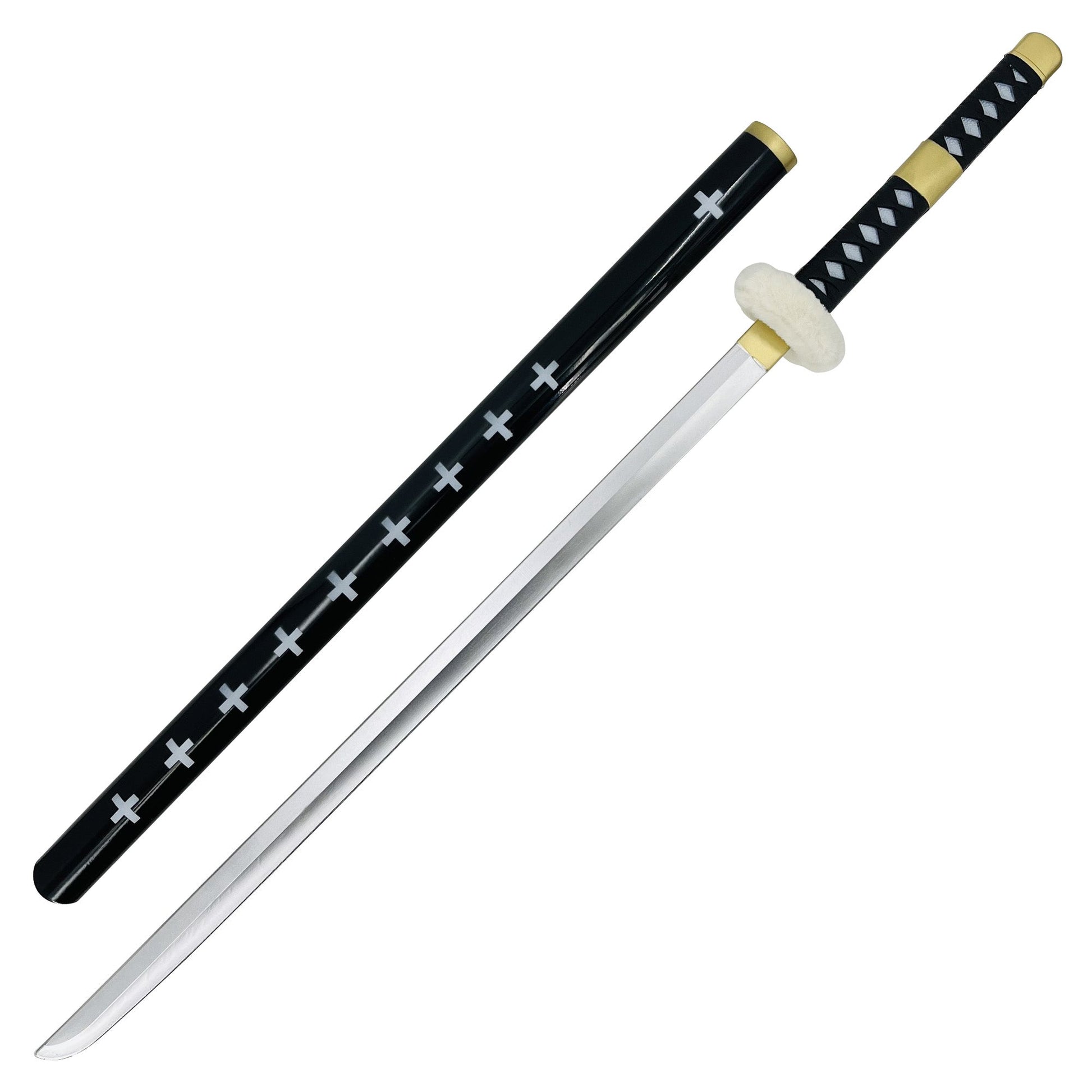 One Piece Trafalgar Law Kikoku Katana Foam Sword With Scabbard-0