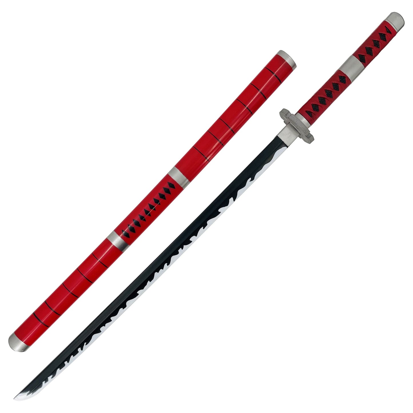 One Piece Zoro Sandai Kitetsu Katana Foam Sword With Scabbard-4