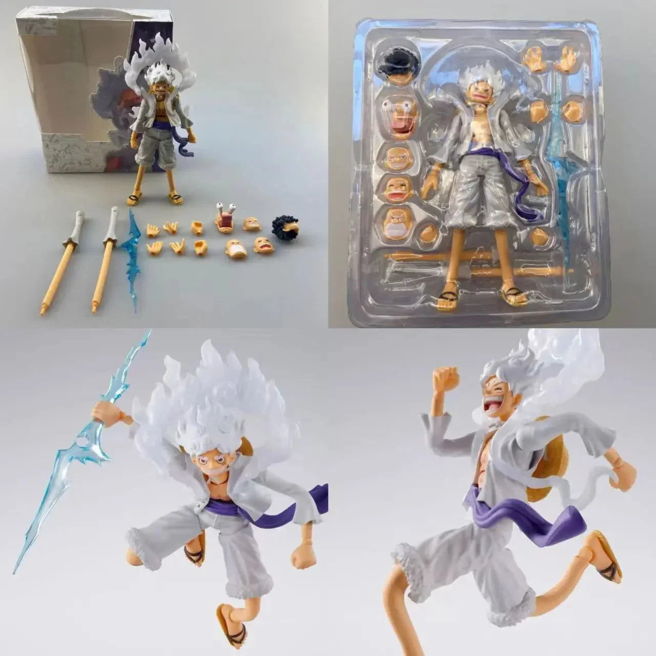 One Piece Monkey D. Luffy Anime Figure Gear Fifth Sun God Nika Luffy Action Figurines 16 CM