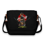 One Piece Trio Messenger Bag - Black
