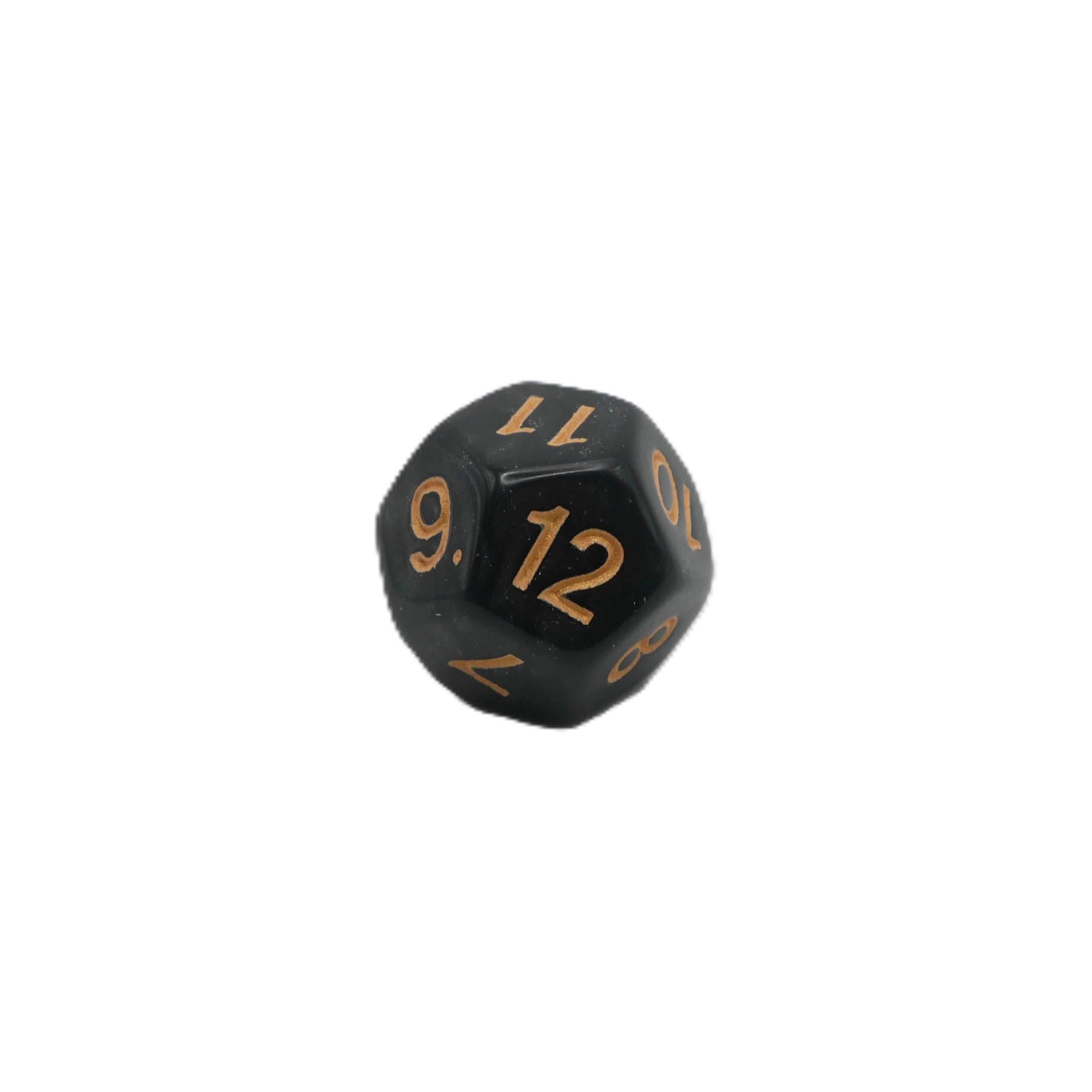 Onix's Core - 7 Piece DnD Dice Set | Acrylic RPG Gaming Dice - 