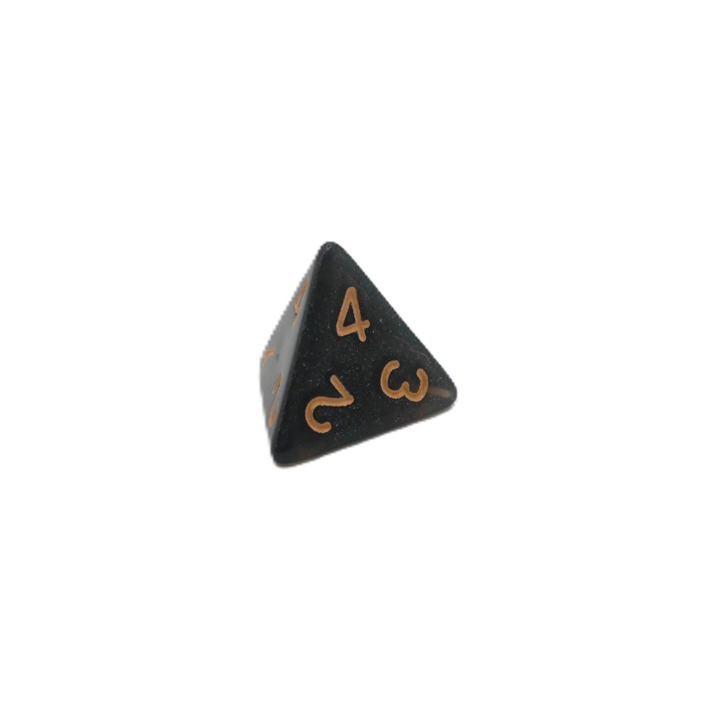 Onix's Core - 7 Piece DnD Dice Set | Acrylic RPG Gaming Dice - 