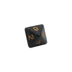 Onix's Core - 7 Piece DnD Dice Set | Acrylic RPG Gaming Dice - 