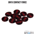 N4 Faction Markers - Onyx Contact Force / 25mm / Single