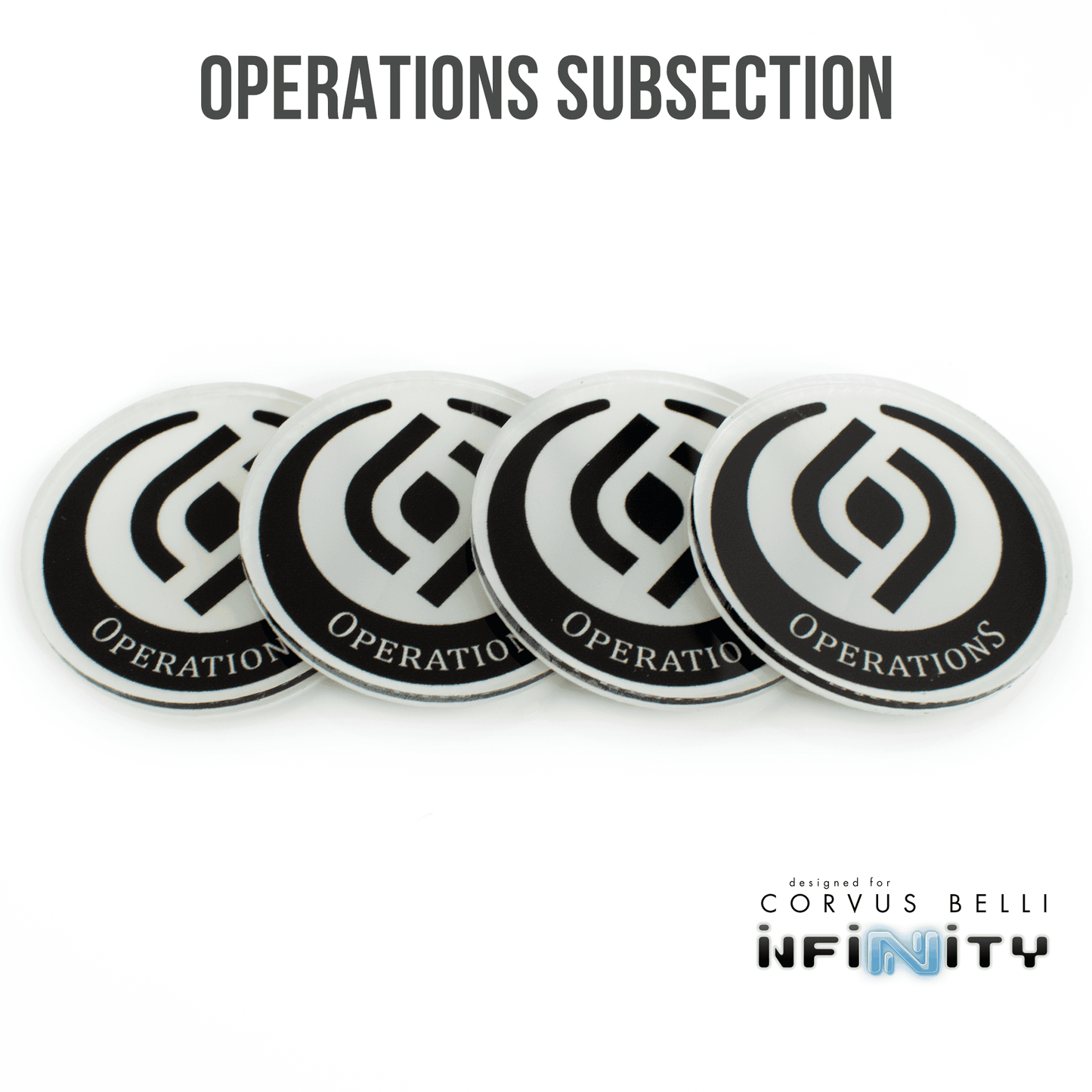 Infinity Faction Command Tokens - Operations Subsection of the SSS