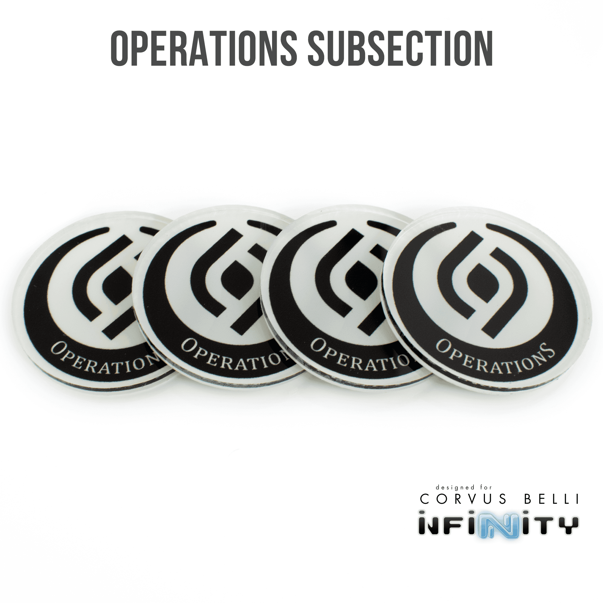 Infinity Faction Command Tokens - Operations Subsection of the SSS