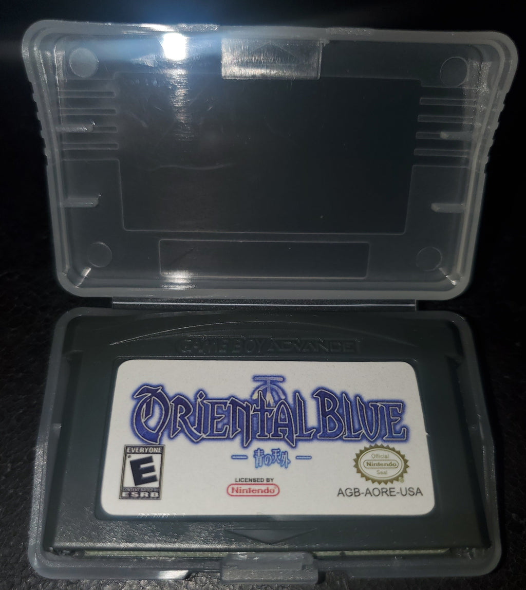 Oriental Blue GBA Video Game Boy Advance Nintendo