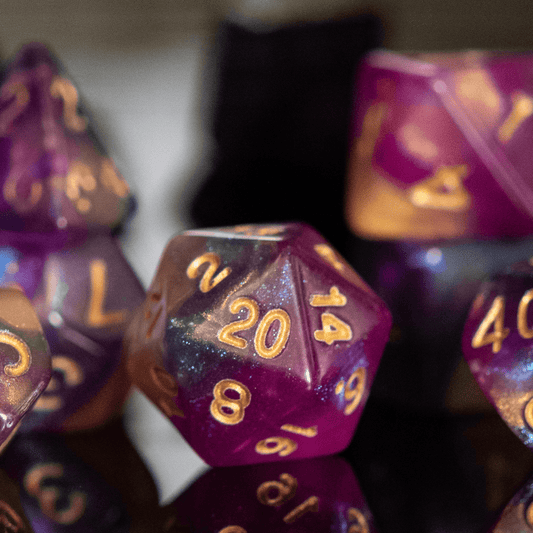 Orion Nebula Acrylic Dice Set - 