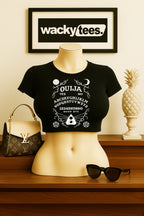 Ouija Board Seance Horror Terror Halloween Graphic Tee Shirt