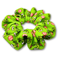 Grinch Ornament Christmas Bullet Scrunchie - 