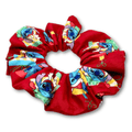 Red Stitch Christmas Scrunchie - 