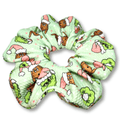 Green Grinch and Max Christmas Bullet Scrunchie - 