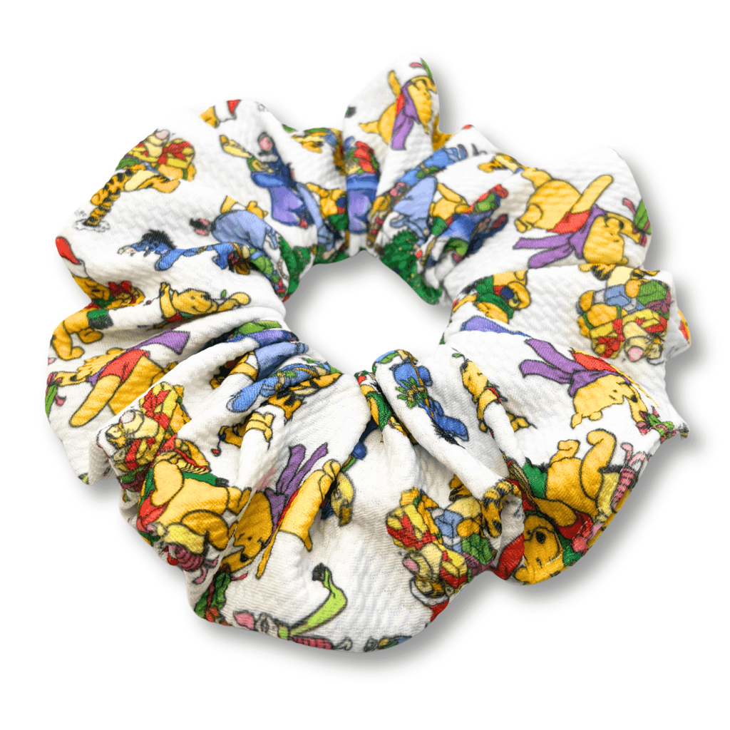 Winnie the Pooh Christmas Bullet Scrunchie - 