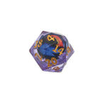 Owlbear's Eye - Giant D20 Moving Eye DnD Dice | Acrylic RPG Gaming Dice
