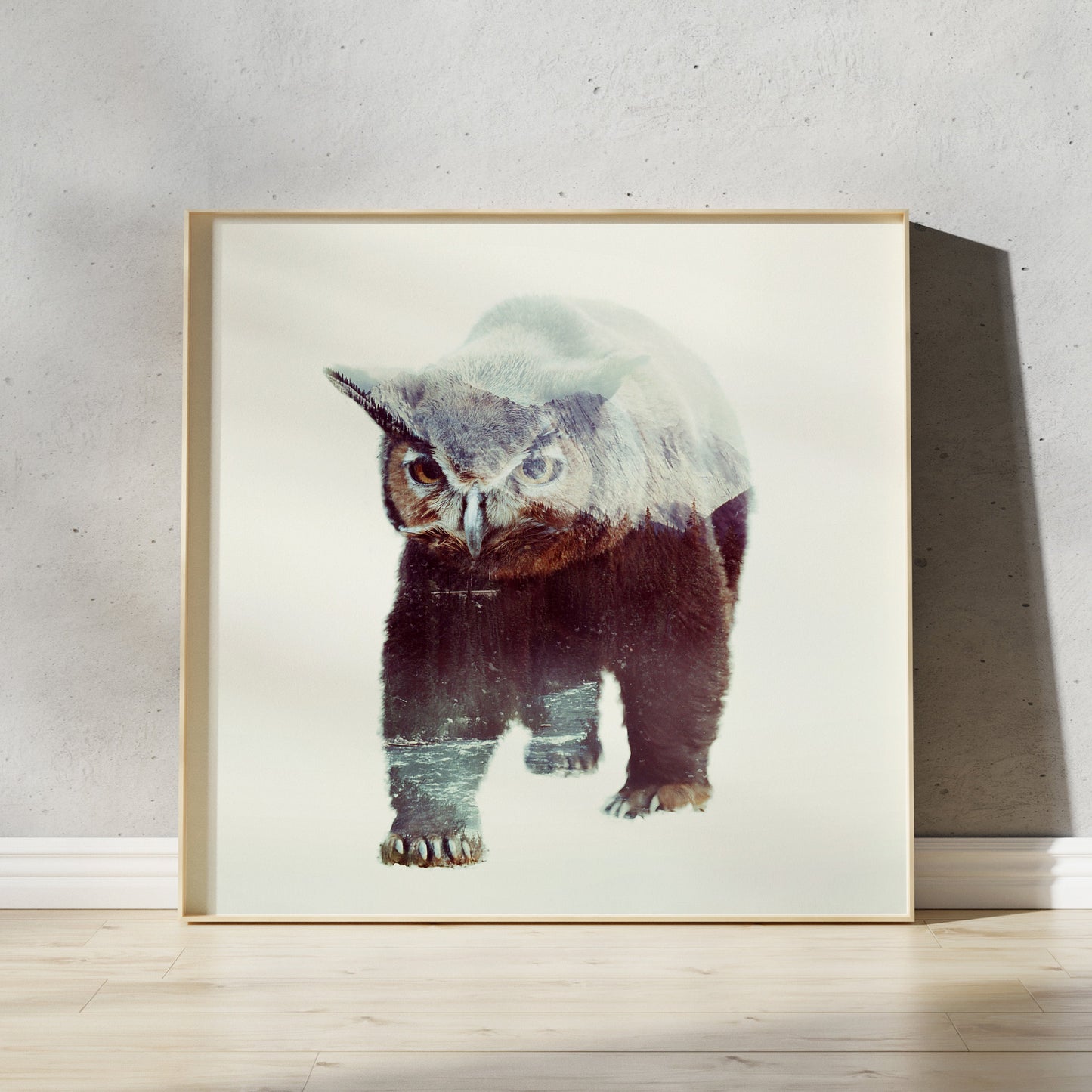 Owlbear D&D Art Print