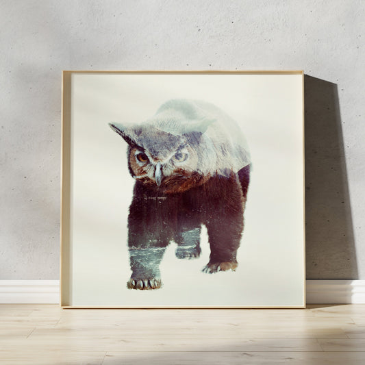 Owlbear D&D Art Print