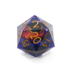 Owlbear's Eye - Giant D20 Moving Eye DnD Dice | Acrylic RPG Gaming Dice