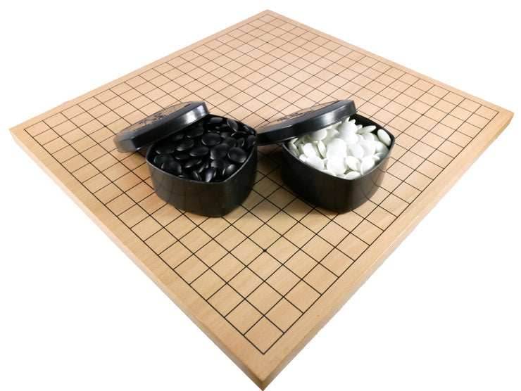 GO - 7mm Glass Bi-convex Stones with Bowls - 