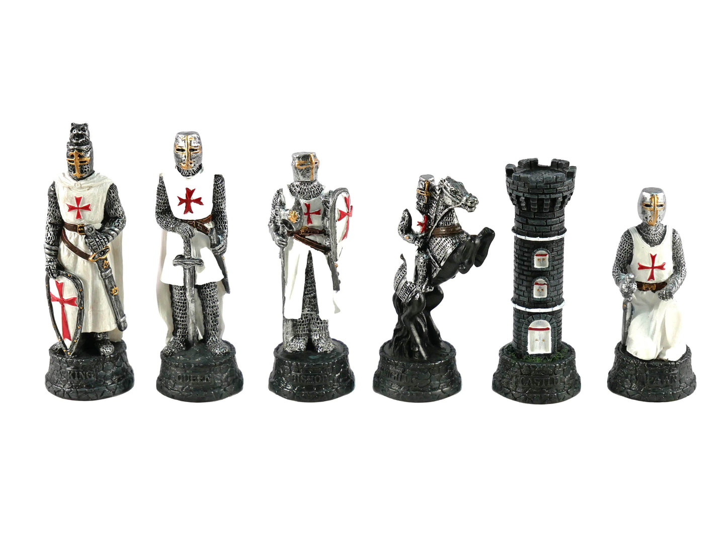 Chess Pieces - Resin - Crusade IV - 