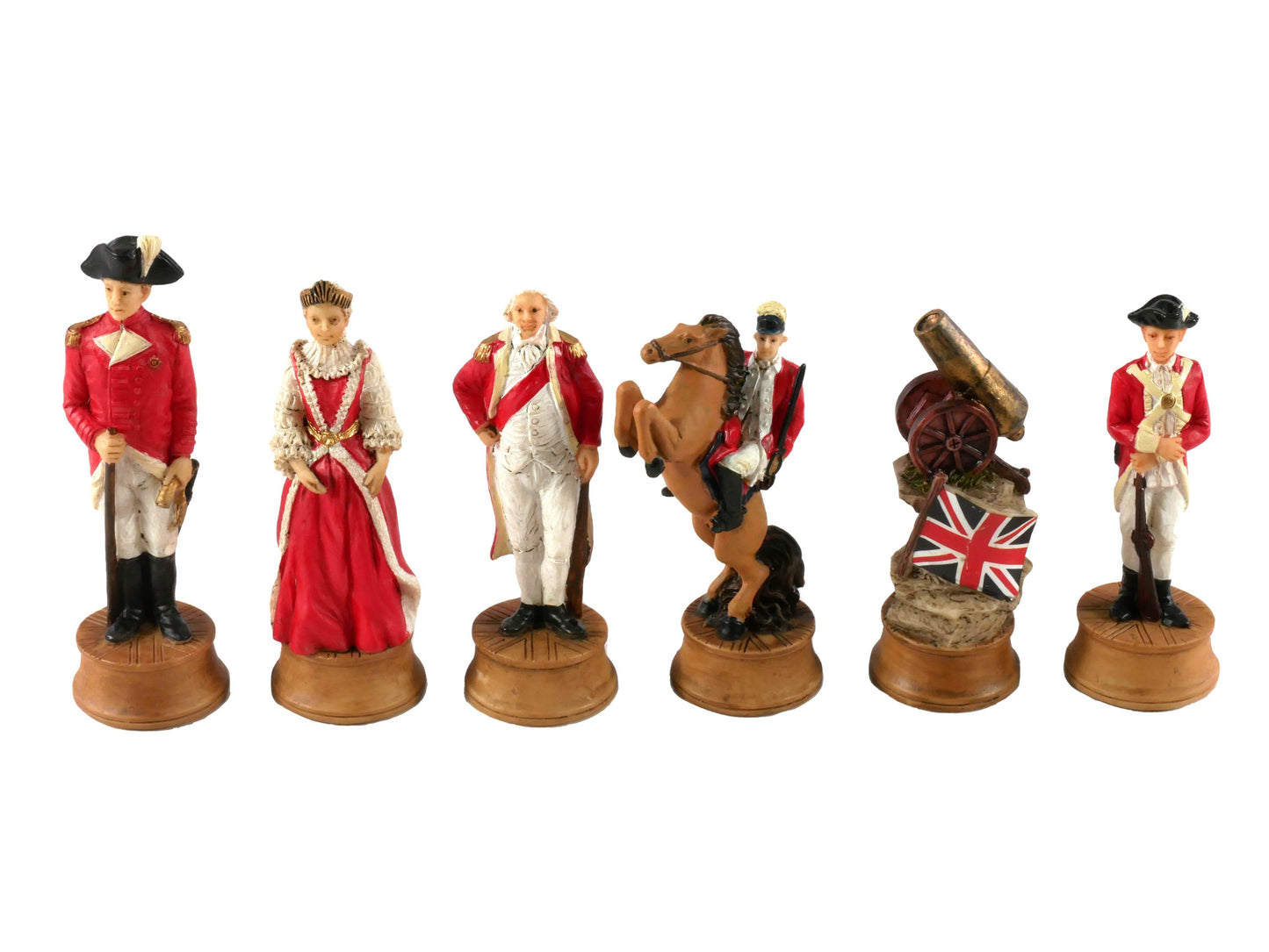 Chess Pieces - Resin - American Revolution - 