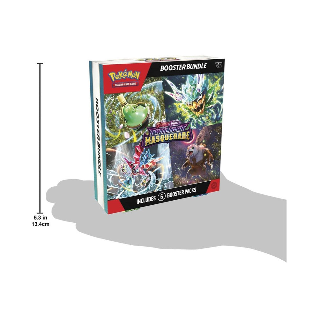 Pokemon Tcg   Scarlet  Violet Twilight Masquerade Booster Bundle 6 Packs