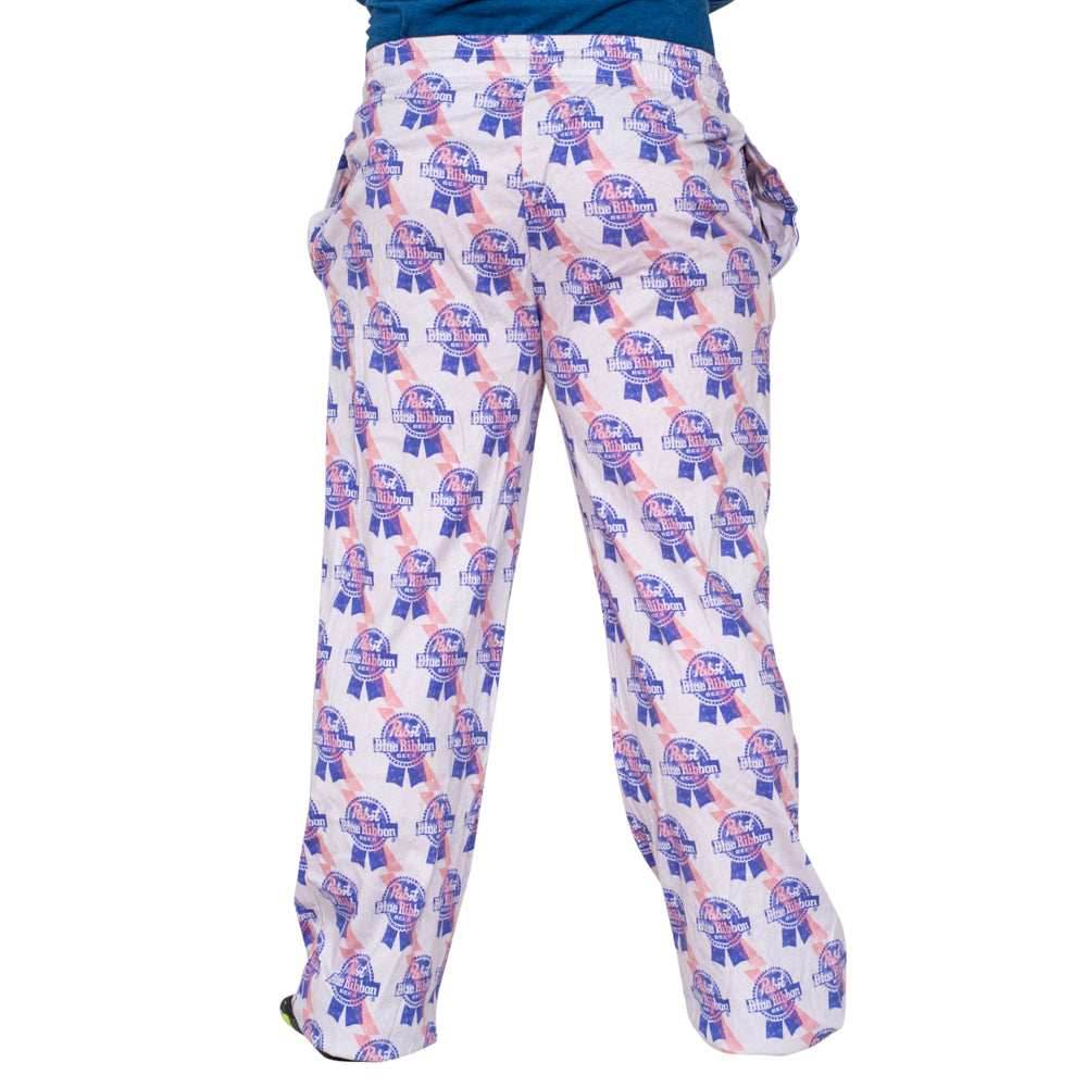 Blue Ribbon Beer Distressed Logo Lounge Pants - S